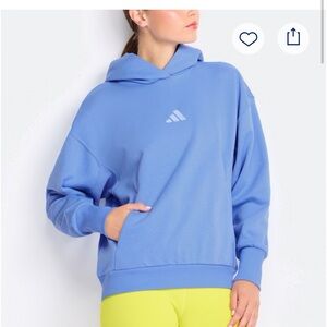 New without tags blue addidas boyfriend sweatshirt